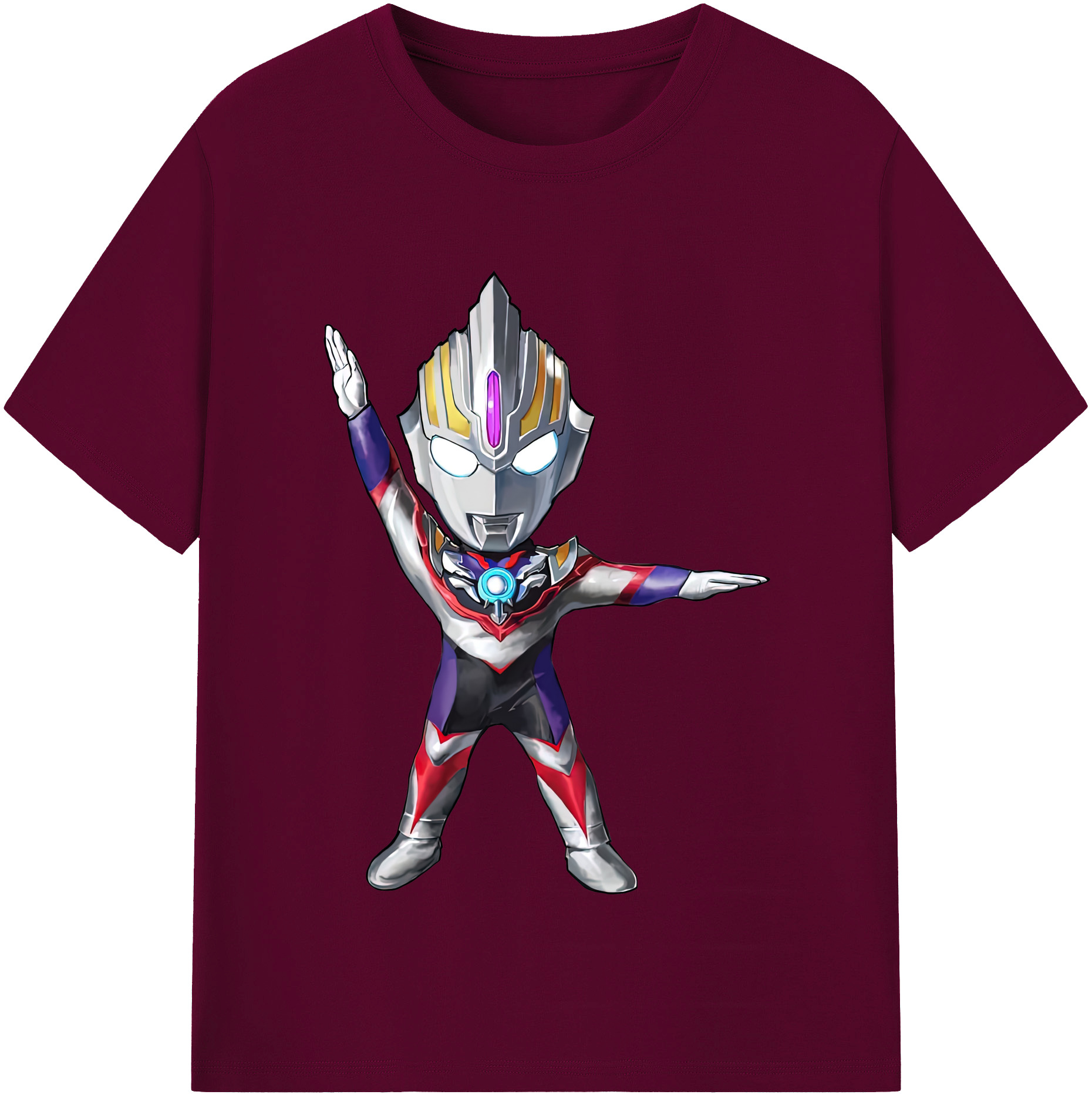 （画像用） ウルトラマン Ultraman レディースカジュアルプリントTシャツ（綿100％）